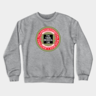 National Transcontinental Railway - Canada (18XX Style) Crewneck Sweatshirt