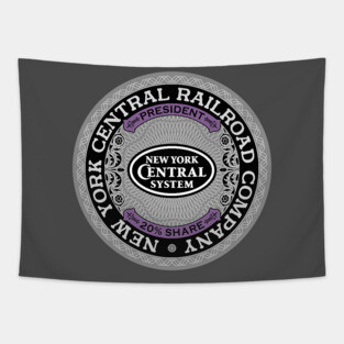 New York Central Railroad (18XX Style) Tapestry