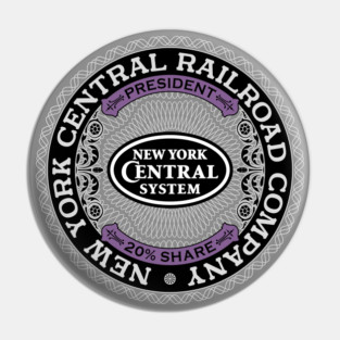 New York Central Railroad (18XX Style) Pin