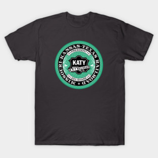 Missouri Kansas and Texas Railroad - KATY (18XX Style) T-Shirt