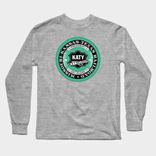 Missouri Kansas and Texas Railroad - KATY (18XX Style) Long Sleeve T-Shirt