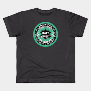 Missouri Kansas and Texas Railroad - KATY (18XX Style) Kids T-Shirt