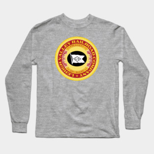 Lehigh Valley Railroad (18XX Style) Long Sleeve T-Shirt