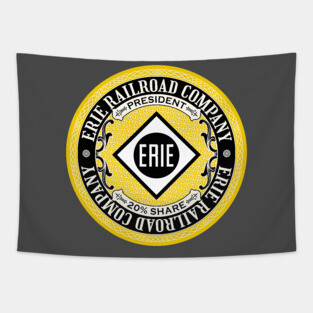 Erie Railroad Company (18XX Style) Tapestry