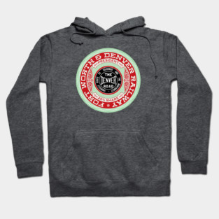 Fort Worth and Denver Railway (18XX Style) Hoodie