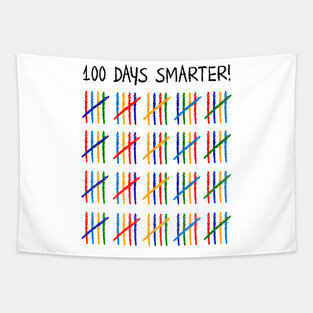 100 Days Of School Cute T-shirt Tapestry