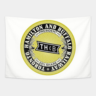 Toronto, Hamilton and Buffalo Railway (18XX Style) Tapestry