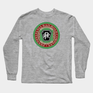 Pennsylvania Railroad - PRR (18XX Style) Long Sleeve T-Shirt