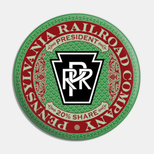 Pennsylvania Railroad - PRR (18XX Style) Pin