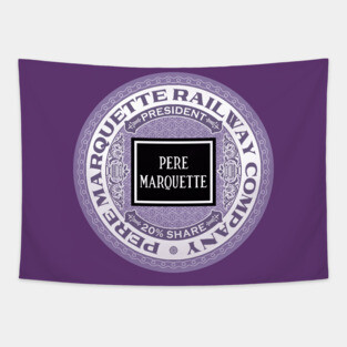 Pere Marquette Railway (18XX Style) Tapestry
