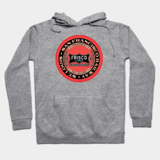 St Louis San Francisco Railway - Frisco Lines (18XX Style) Hoodie