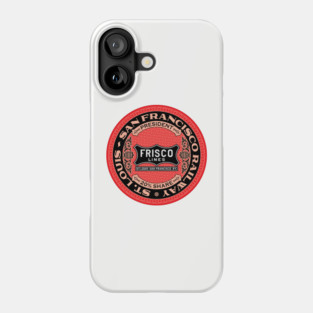 St Louis San Francisco Railway - Frisco Lines (18XX Style) Phone Case