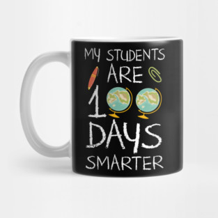 100 Days Of School Teacher's T-shirt Mug