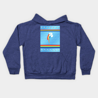My little Pony - Rainbow Dash Cutie Mark V5 Kids Hoodie
