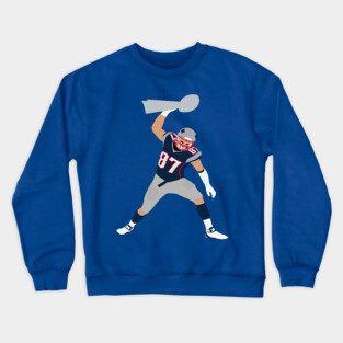 Gronk Spike Lombardi Trophy Crewneck Sweatshirt