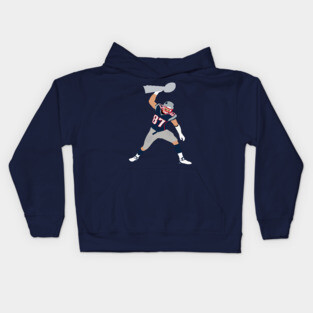 Gronk Spike Lombardi Trophy Kids Hoodie