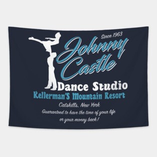 Dirty Dancing Johnny Castle Dance Studio Tapestry