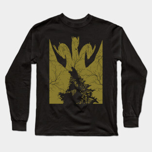 Kaiju Design Long Sleeve T-Shirt