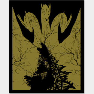Kaiju Design Posters and Art