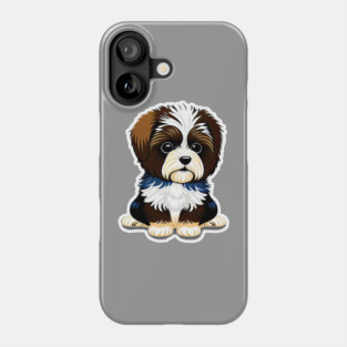 Cute Cartoon Havanese Puppy Dog Phone Case