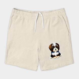 Cute Cartoon Havanese Puppy Dog Shorts