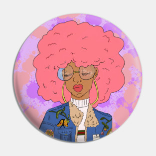 Black Girl Magic Pin