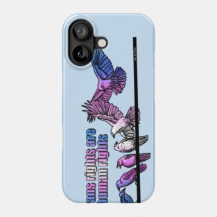 Trans Rights Are Human Rights Phone Case
