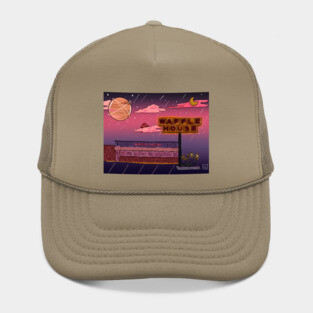 Late Night Dinner Waffle House Hat