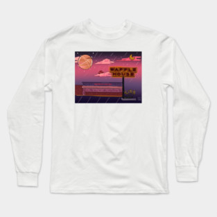 Late Night Dinner Waffle House Long Sleeve T-Shirt