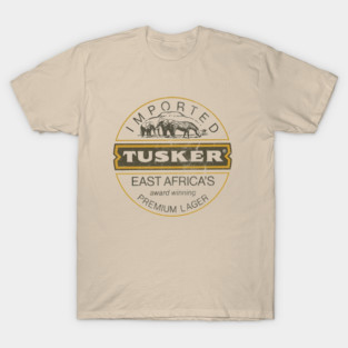 Tusker East Africa   --- Vintage Beer Aesthetic T-Shirt