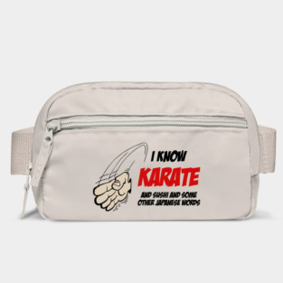 I Know Karate Bag