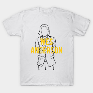 A portrait of Wes Anderson T-Shirt