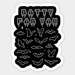Batty for You Magnet