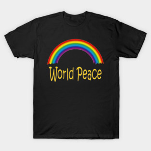 World Peace Rainbow - Good Vibrations T-Shirt