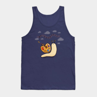Be Yourself / Artsy Snail Tank Top