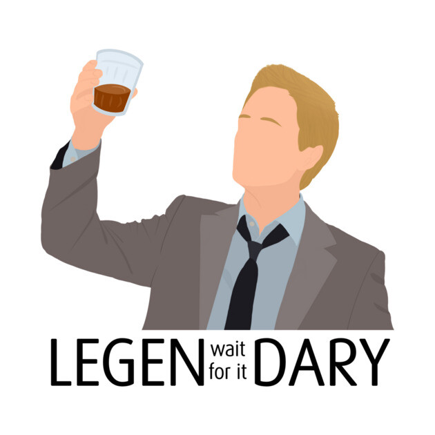 How I Met Your Mother Barney Stinson Legendary Himym T-Shirt