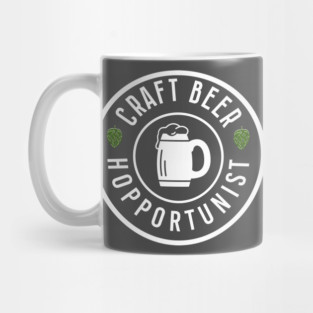 Craft Beer Hopportunist Mug