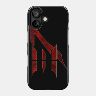 Eo7 Red Metal Logo Phone Case