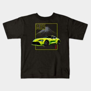 Fluorescent Yellow MK5 Kids T-Shirt