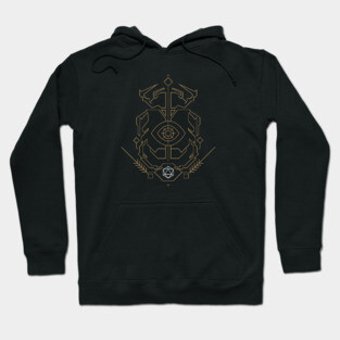 D20 Scarab Dice Hoodie