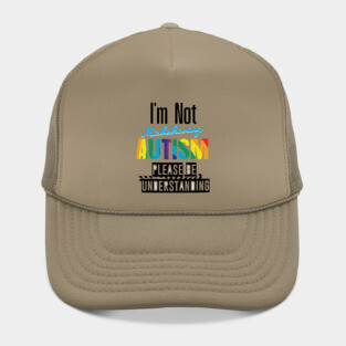 Please Understanding Autism Awareness Gifts Hat
