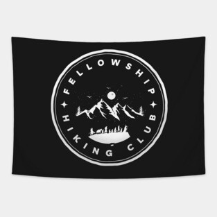 Fellowship Hiking Club II - Fantasy - Funny Tapestry