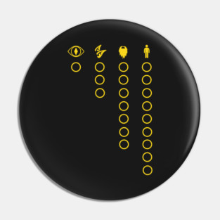 The Rings - Funny Pin