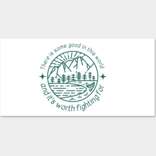 There is Some Good in This World - Lake Landscape - Fantasy Posters and Art