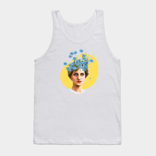 Forget Me Nots - Princess Diana Tank Top