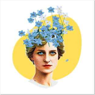 Forget Me Nots - Princess Diana Posters and Art