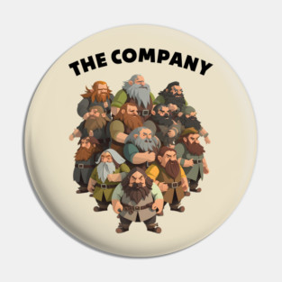 The Company - Minimalist - White - Fantasy Pin