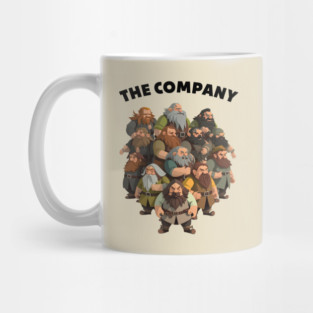 The Company - Minimalist - White - Fantasy Mug