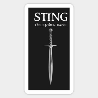 Sting - The Spider Bane - Fantasy Sticker