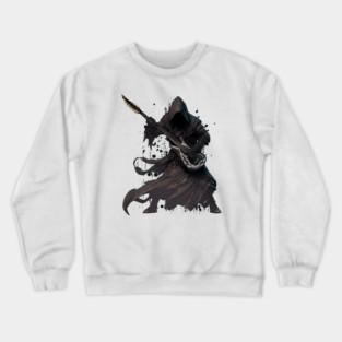 Metal Wraith II - A wraith playing guitar - Fantasy Crewneck Sweatshirt